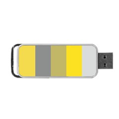 Stripey 21 Portable Usb Flash (one Side) by anthromahe