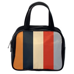 Stripey 22 Classic Handbag (one Side) by anthromahe