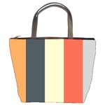 Stripey 22 Bucket Bag Front