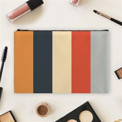 Stripey 22 Cosmetic Bag (large) by anthromahe