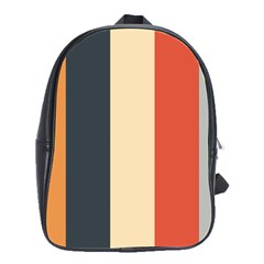 Stripey 22 School Bag (large) by anthromahe