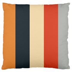 Stripey 22 Large Cushion Case (one Side) by anthromahe