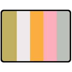 Stripey 23 Fleece Blanket (large)  by anthromahe