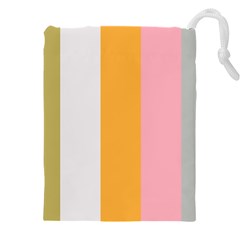 Stripey 23 Drawstring Pouch (4xl) by anthromahe