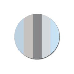 Stripey 24 Magnet 3  (round) by anthromahe