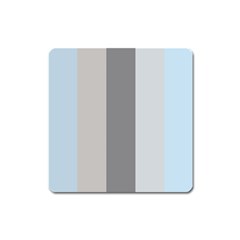 Stripey 24 Square Magnet by anthromahe