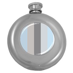 Stripey 24 Round Hip Flask (5 Oz) by anthromahe