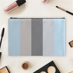 Stripey 24 Cosmetic Bag (large) by anthromahe