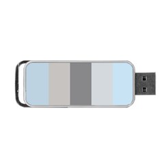 Stripey 24 Portable Usb Flash (one Side) by anthromahe