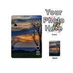 Sunset Scene At Waterfront Boardwalk, Montevideo Uruguay Playing Cards 54 Designs (Mini) Front - SpadeK