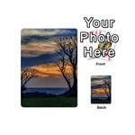 Sunset Scene At Waterfront Boardwalk, Montevideo Uruguay Playing Cards 54 Designs (Mini) Back