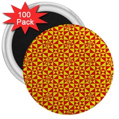 Rby-b-8-3 3  Magnets (100 Pack) by ArtworkByPatrick