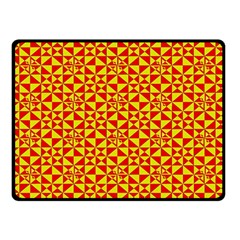 Rby-b-8-3 Double Sided Fleece Blanket (small)  by ArtworkByPatrick