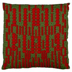 Bloom In Yule Season Colors Standard Flano Cushion Case (two Sides) by pepitasart