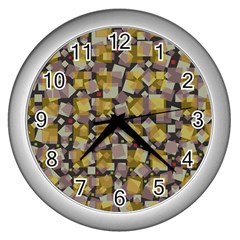 Zappwaits Wall Clock (silver) by zappwaits