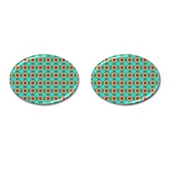 Df Stephania Melins Cufflinks (oval) by deformigo