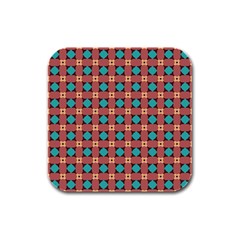 Df Minemood Original Rubber Square Coaster (4 Pack)  by deformigo