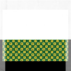 Df Green Domino Rectangular Jigsaw Puzzl by deformigo