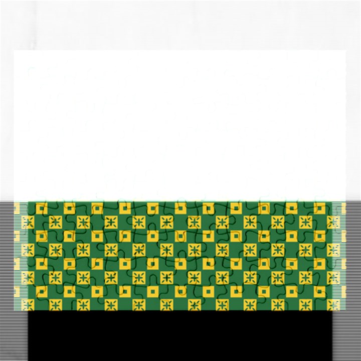 DF Green Domino Rectangular Jigsaw Puzzl