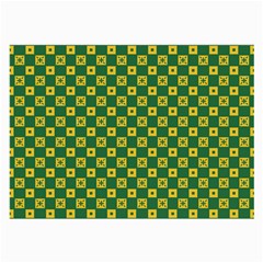 Df Green Domino Large Glasses Cloth (2 Sides) by deformigo