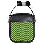 DF Green Domino Girls Sling Bag Front