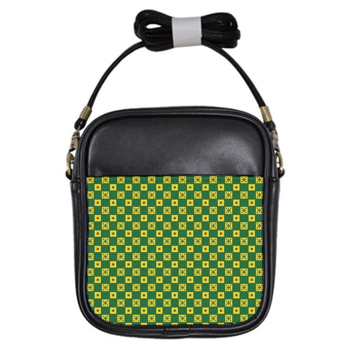 DF Green Domino Girls Sling Bag