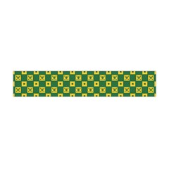 Df Green Domino Flano Scarf (mini) by deformigo