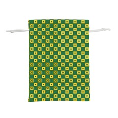 Df Green Domino Lightweight Drawstring Pouch (s) by deformigo