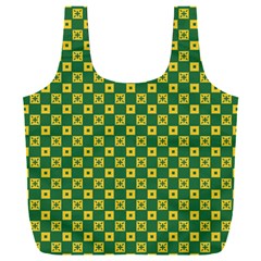 Df Green Domino Full Print Recycle Bag (xxxl) by deformigo