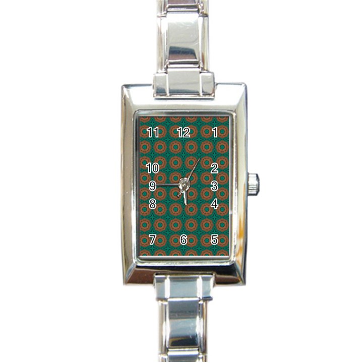 DF Alexis Finley Rectangle Italian Charm Watch