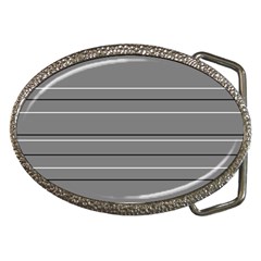 Black Grey White Stripes Belt Buckles by anthromahe