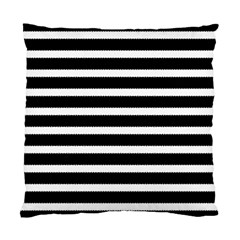 Black & White Stripes Standard Cushion Case (one Side)