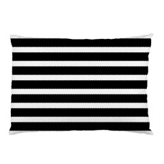 Black & White Stripes Pillow Case by anthromahe