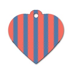 Living Pacific  Dog Tag Heart (one Side) by anthromahe