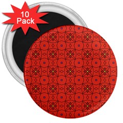 Tiling Zip A Dee Doo Dah+designs+red+color+by+code+listing+1 8 [converted] 3  Magnets (10 Pack)  by deformigo