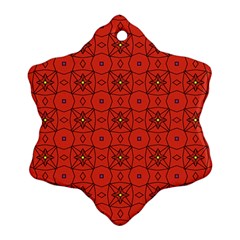 Tiling Zip A Dee Doo Dah+designs+red+color+by+code+listing+1 8 [converted] Snowflake Ornament (two Sides) by deformigo