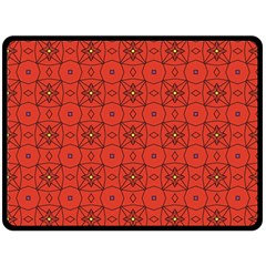 Tiling Zip A Dee Doo Dah+designs+red+color+by+code+listing+1 8 [converted] Double Sided Fleece Blanket (large)  by deformigo