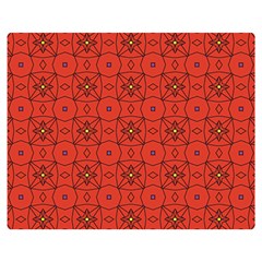 Tiling Zip A Dee Doo Dah+designs+red+color+by+code+listing+1 8 [converted] Double Sided Flano Blanket (medium)  by deformigo