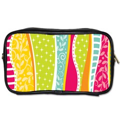 abstract lines Toiletries Bag (One Side)