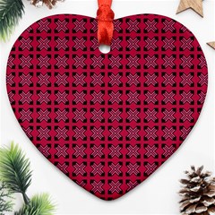 Df Ricky Purplish Ornament (heart) by deformigo