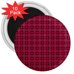 Df Ricky Purplish 3  Magnets (10 Pack) 