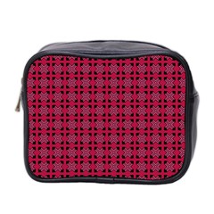 Df Ricky Purplish Mini Toiletries Bag (two Sides) by deformigo