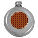 DF Sam Sheridan Round Hip Flask (5 oz) Front