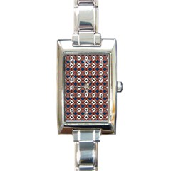 DF West Branch Rectangle Italian Charm Watch