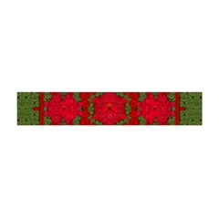 Bloom In Yule  Mandala Season Colors Flano Scarf (mini) by pepitasart