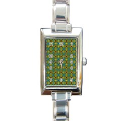 Df Dakota Rivers Rectangle Italian Charm Watch by deformigo