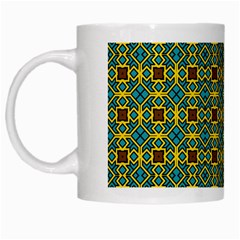 Df Dakota Rivers White Mugs by deformigo