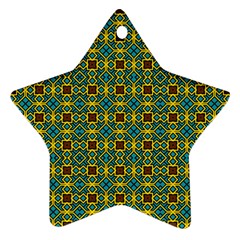 Df Dakota Rivers Star Ornament (two Sides) by deformigo