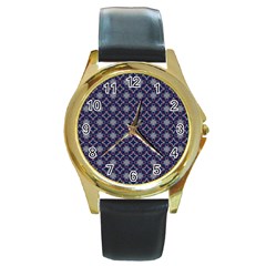 Df Galileo Magic Round Gold Metal Watch by deformigo