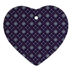 Df Galileo Magic Heart Ornament (two Sides) by deformigo